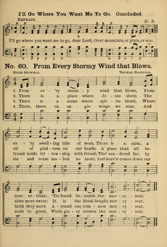 The Message in Song: for use in Sunday schools, young people