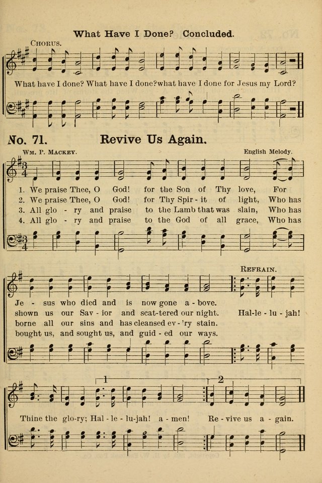 The Message in Song: for use in Sunday schools, young people