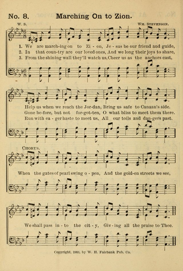 The Message in Song: for use in Sunday schools, young people