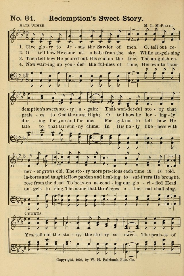 The Message in Song: for use in Sunday schools, young people