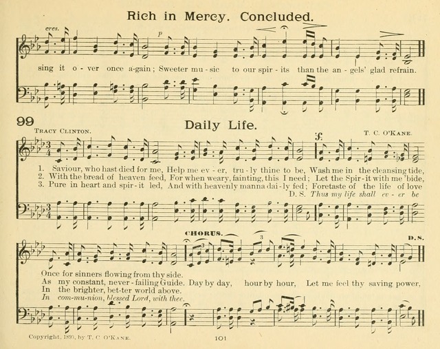 Morning Stars: a collection of sacred hymns and tunes for Sunday schools and other religious gatherings page 108