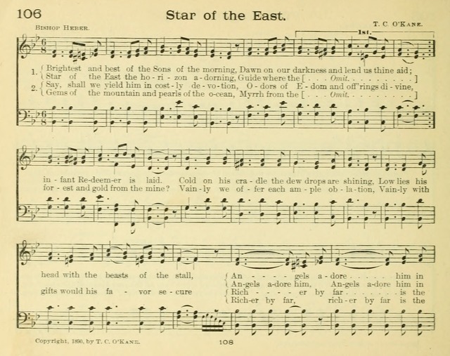Morning Stars: a collection of sacred hymns and tunes for Sunday schools and other religious gatherings page 115