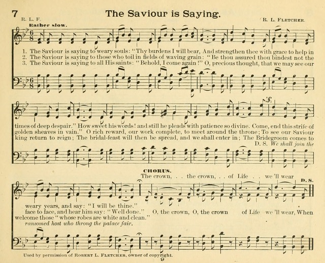 Morning Stars: a collection of sacred hymns and tunes for Sunday schools and other religious gatherings page 14