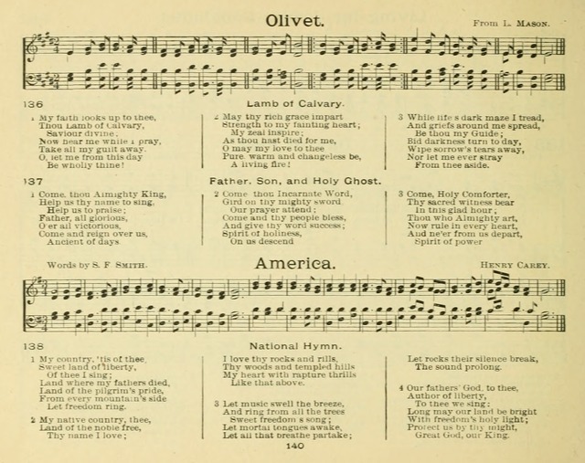 Morning Stars: a collection of sacred hymns and tunes for Sunday schools and other religious gatherings page 147