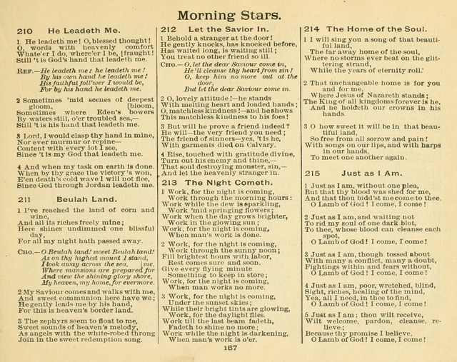 Morning Stars: a collection of sacred hymns and tunes for Sunday schools and other religious gatherings page 164