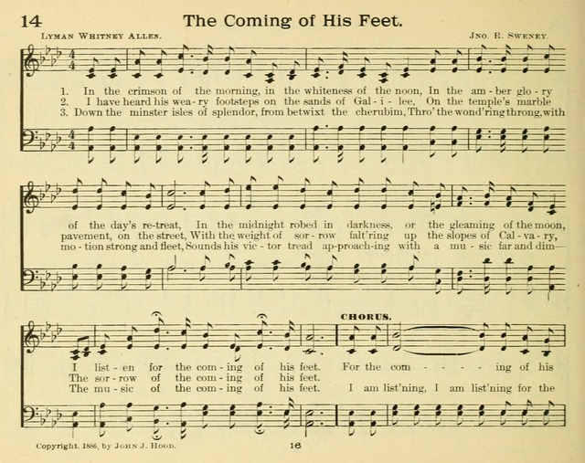 Morning Stars: a collection of sacred hymns and tunes for Sunday schools and other religious gatherings page 21