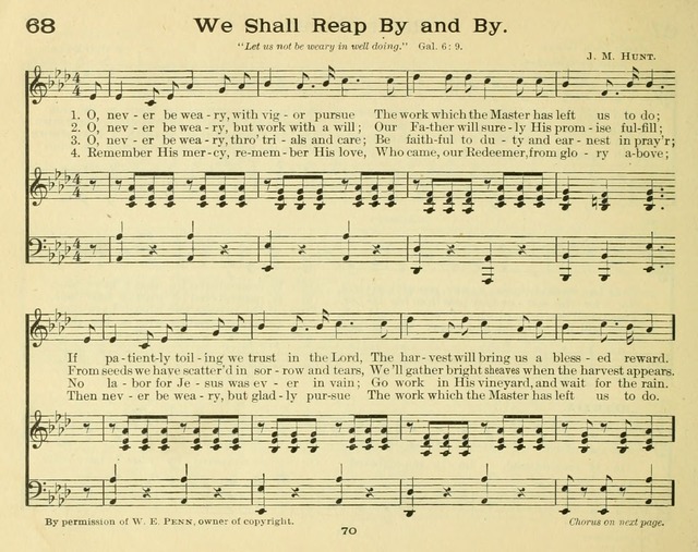 Morning Stars: a collection of sacred hymns and tunes for Sunday schools and other religious gatherings page 77