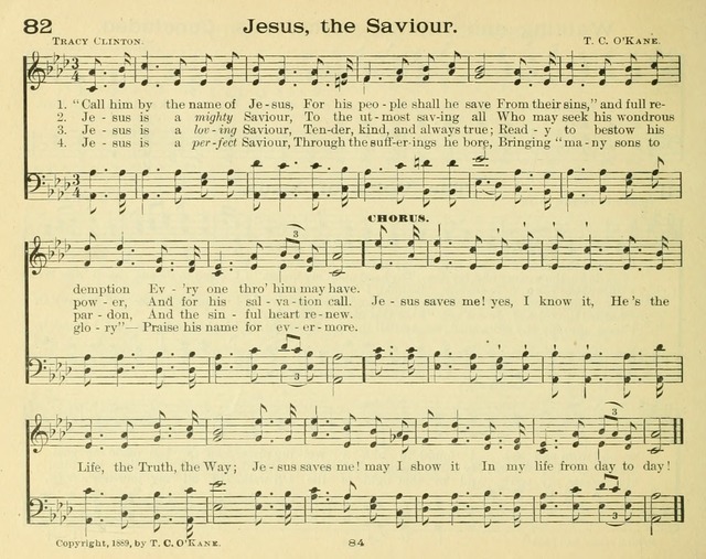 Morning Stars: a collection of sacred hymns and tunes for Sunday schools and other religious gatherings page 91