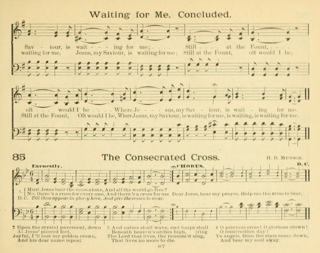 Morning Stars: a collection of sacred hymns and tunes for Sunday schools and other religious gatherings page 94