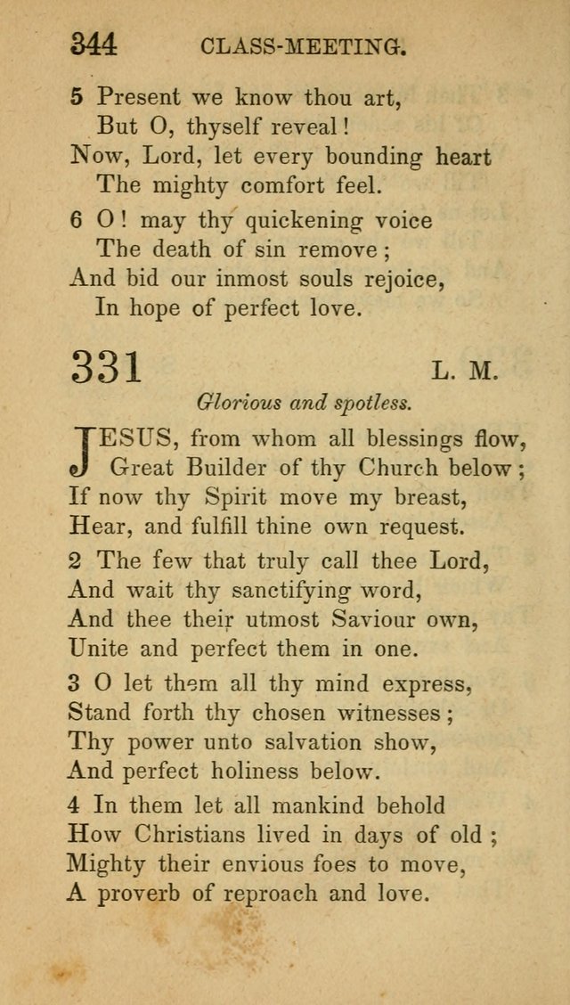 Methodist Social Hymn Book page 349