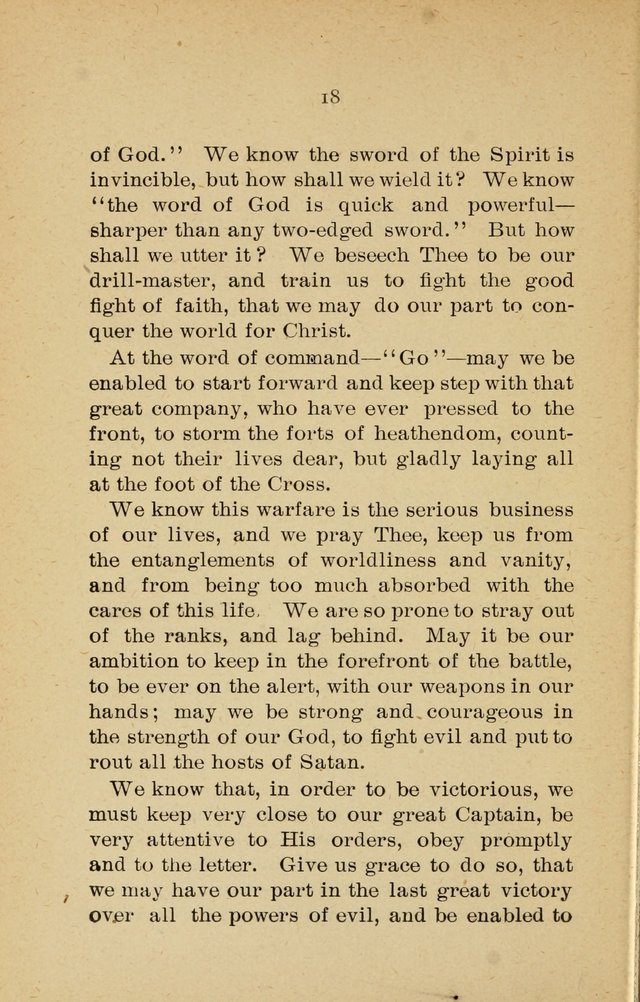 Missionary Services and Hymnal: a manual for the use of the Woman