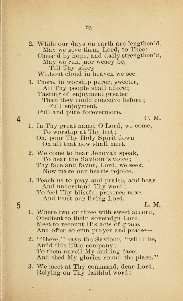 Missionary Services and Hymnal: a manual for the use of the Woman
