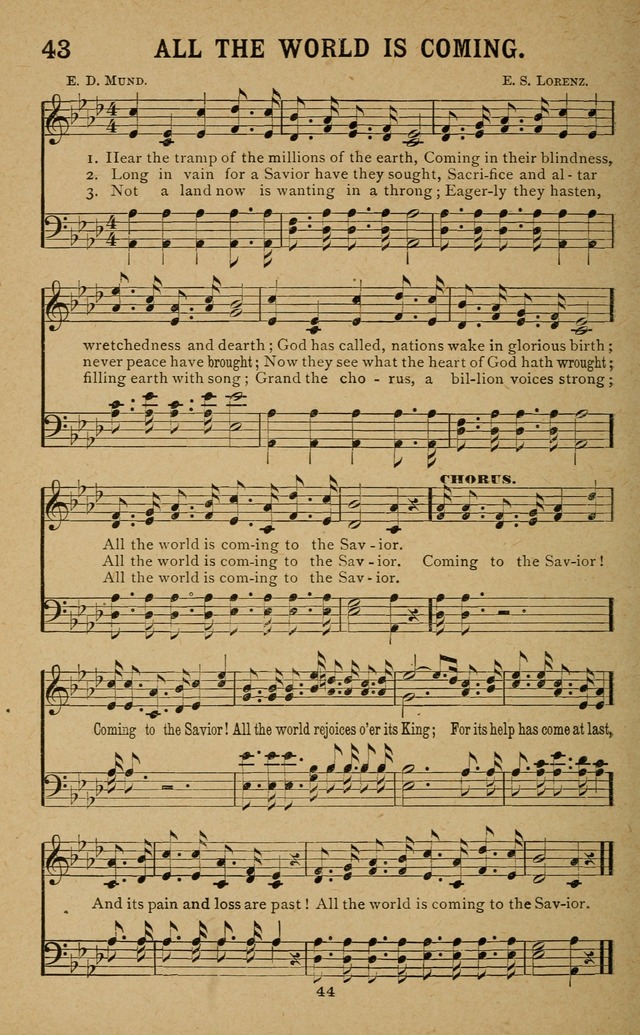 Missionary Songs: for the use of missionary societies, missionary and gleaners