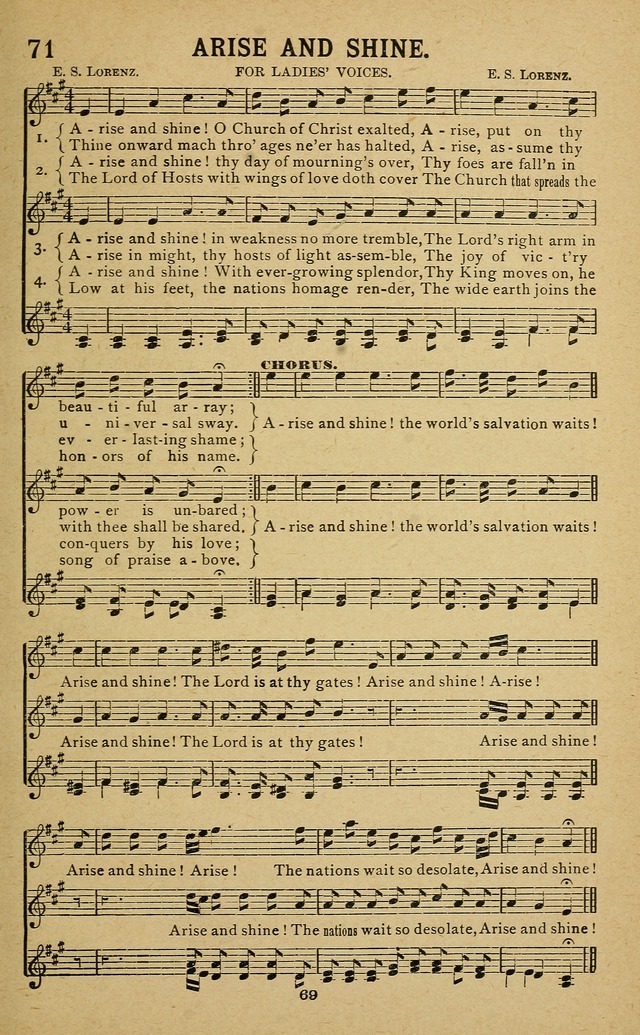 Missionary Songs: for the use of missionary societies, missionary and gleaners