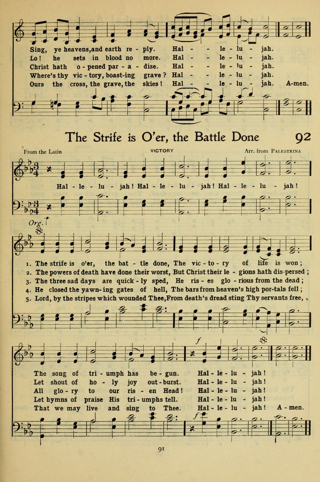 The Methodist Sunday School Hymnal page 104