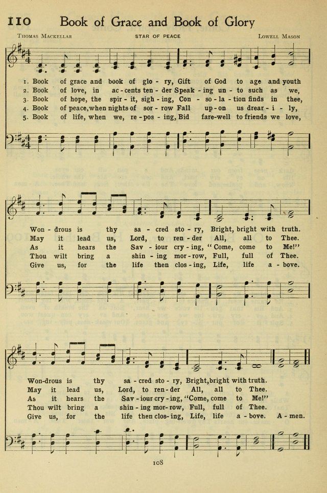 The Methodist Sunday School Hymnal page 121