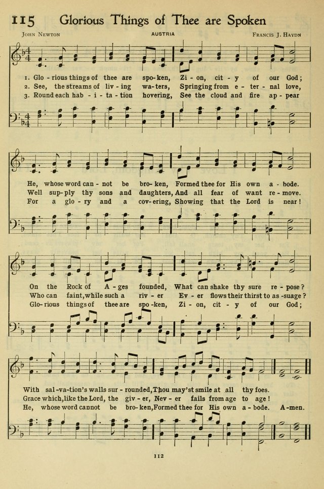 The Methodist Sunday School Hymnal page 125