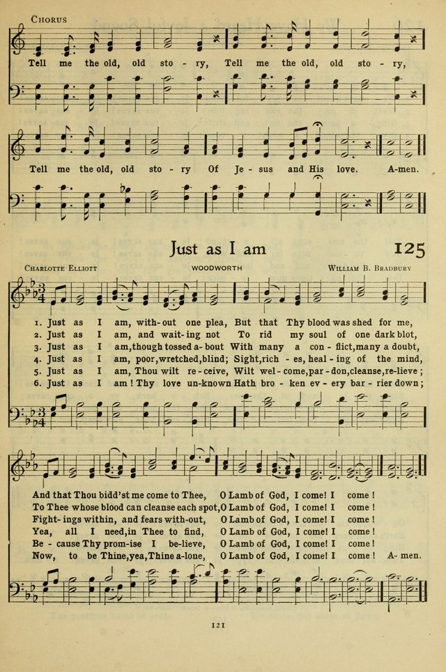 The Methodist Sunday School Hymnal page 134