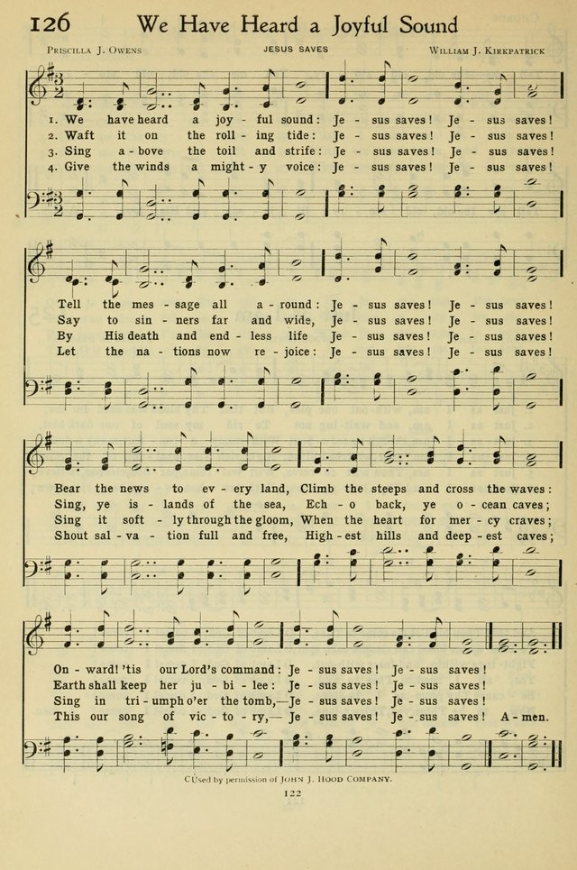 The Methodist Sunday School Hymnal page 135