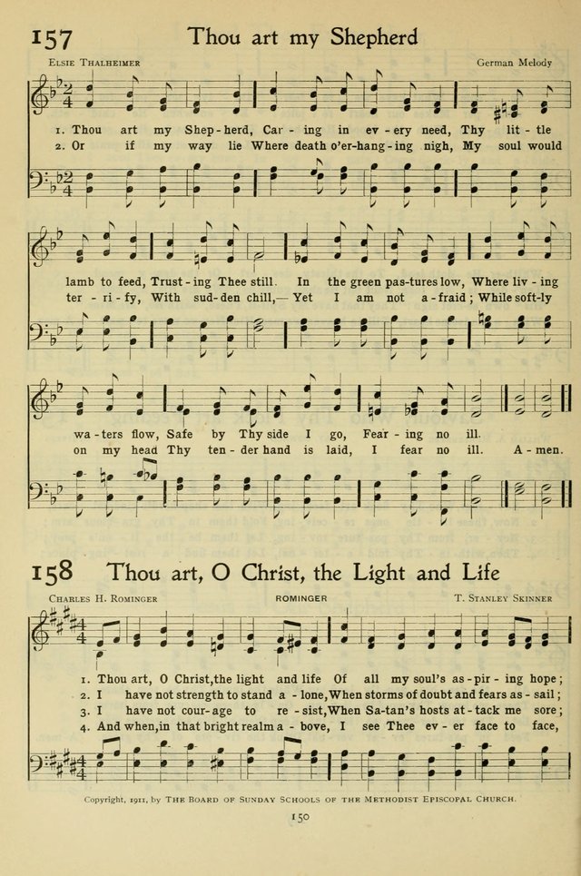 The Methodist Sunday School Hymnal page 163