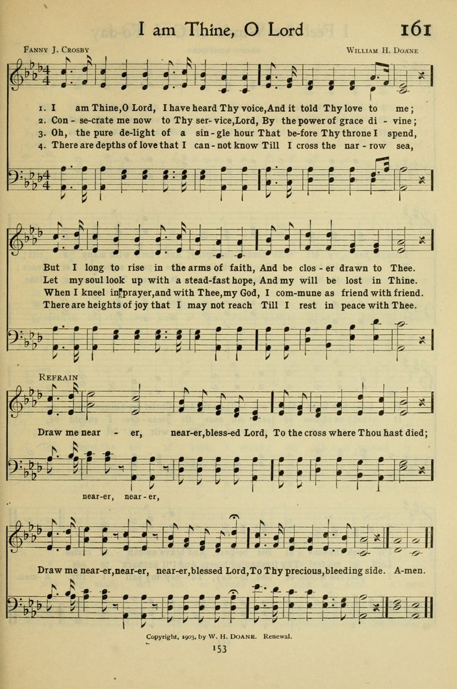 The Methodist Sunday School Hymnal page 166