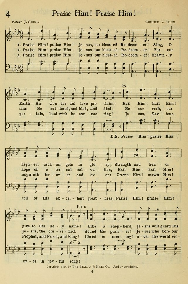 The Methodist Sunday School Hymnal page 17