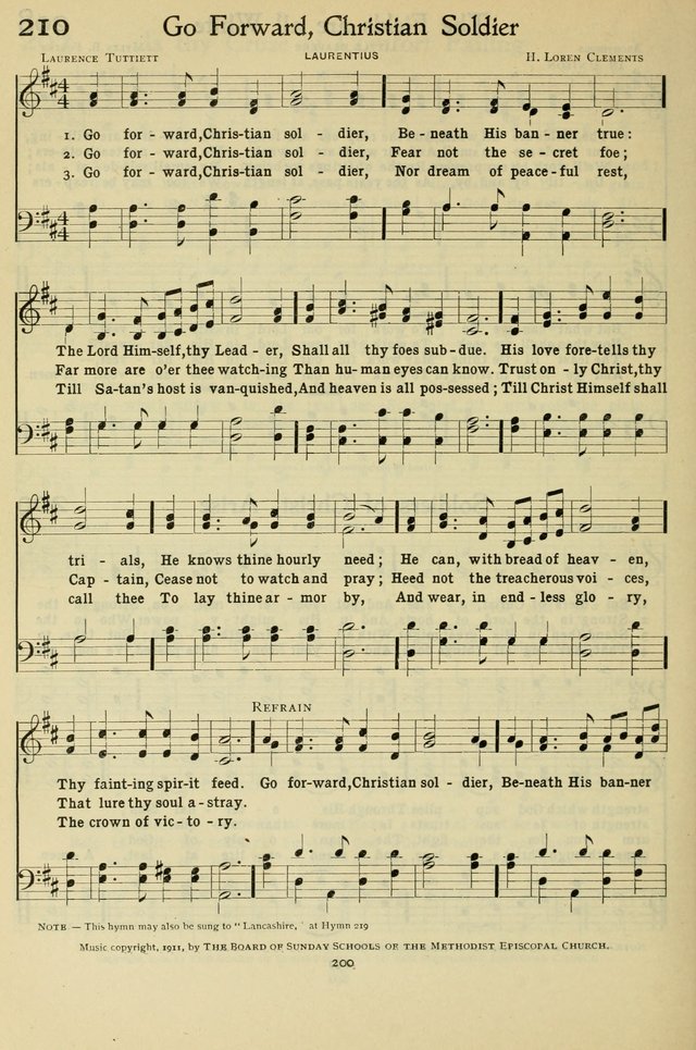 The Methodist Sunday School Hymnal page 213