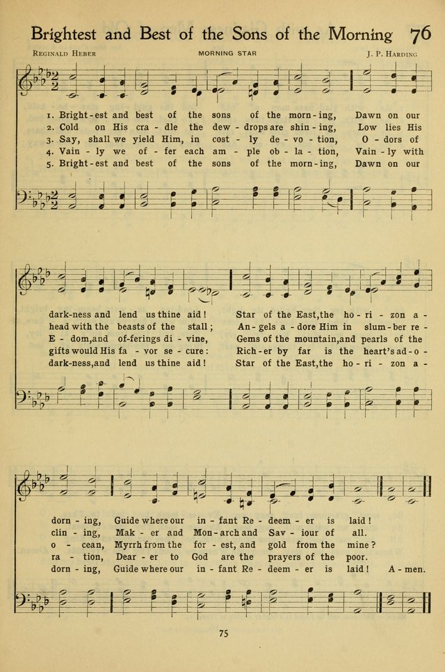 The Methodist Sunday School Hymnal page 88