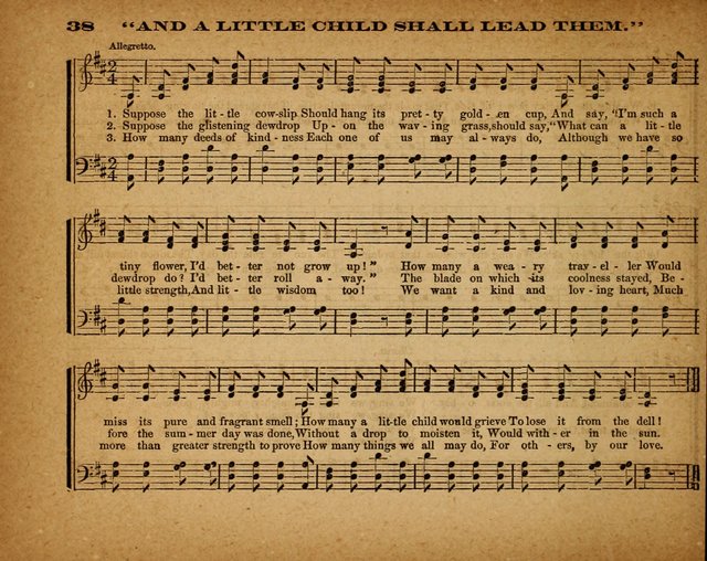 The Morning Stars Sang Together: a book of religious songs for Sunday schools and the home circle page 39
