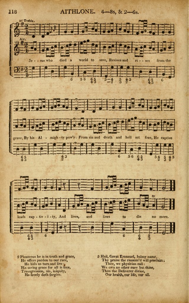 Musica Sacra: or, Springfield and Utica Collections United: consisting of Psalm and hymn tunes, anthems, and chants (2nd revised ed.) page 118
