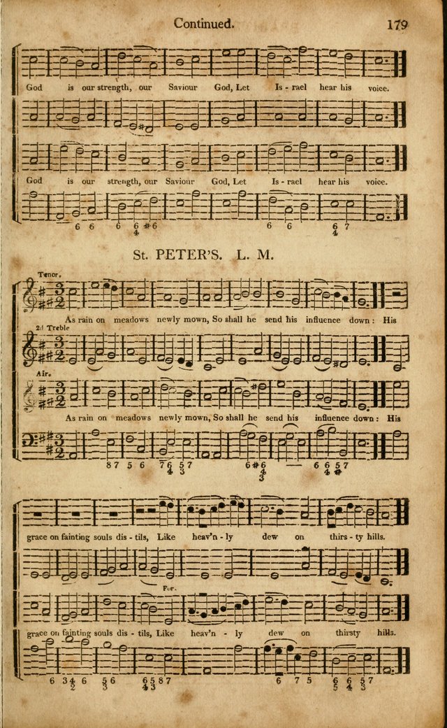 Musica Sacra: or, Springfield and Utica Collections United: consisting of Psalm and hymn tunes, anthems, and chants (2nd revised ed.) page 179