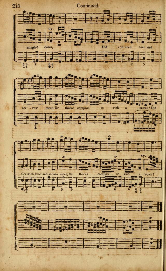 Musica Sacra: or, Springfield and Utica Collections United: consisting of Psalm and hymn tunes, anthems, and chants (2nd revised ed.) page 210