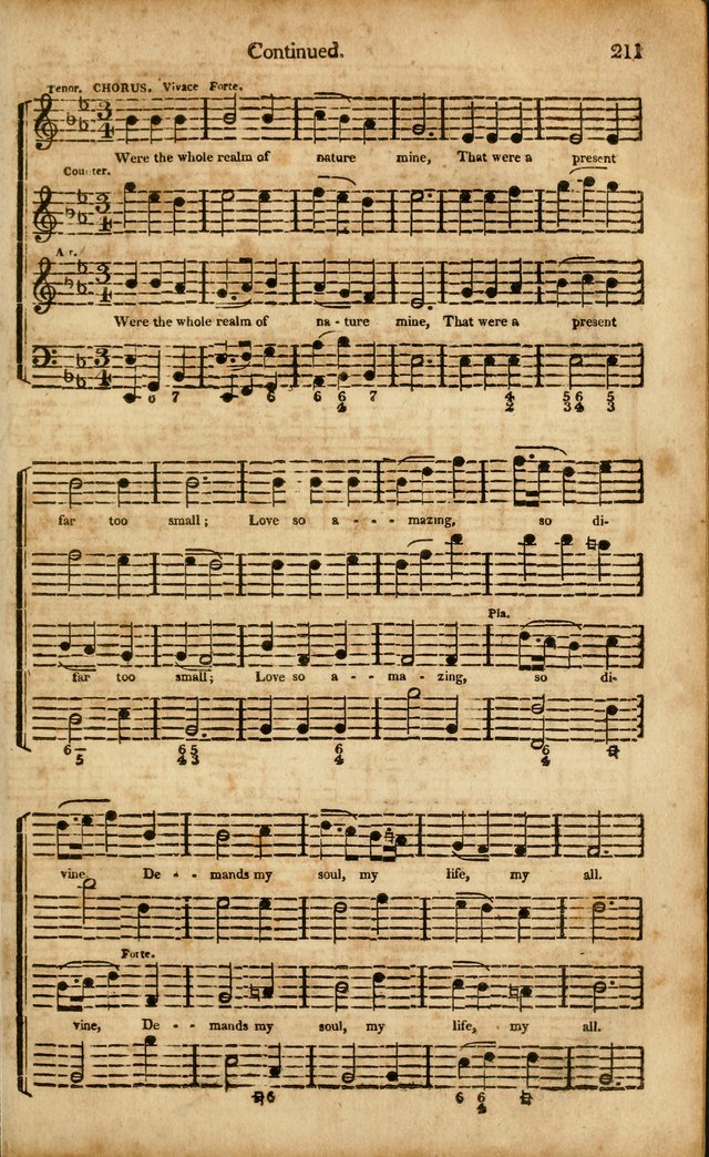 Musica Sacra: or, Springfield and Utica Collections United: consisting of Psalm and hymn tunes, anthems, and chants (2nd revised ed.) page 211