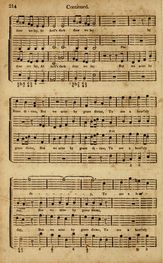 Musica Sacra: or, Springfield and Utica Collections United: consisting of Psalm and hymn tunes, anthems, and chants (2nd revised ed.) page 214