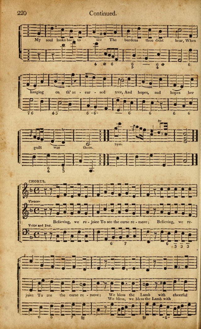 Musica Sacra: or, Springfield and Utica Collections United: consisting of Psalm and hymn tunes, anthems, and chants (2nd revised ed.) page 220