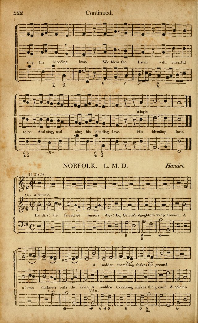 Musica Sacra: or, Springfield and Utica Collections United: consisting of Psalm and hymn tunes, anthems, and chants (2nd revised ed.) page 222