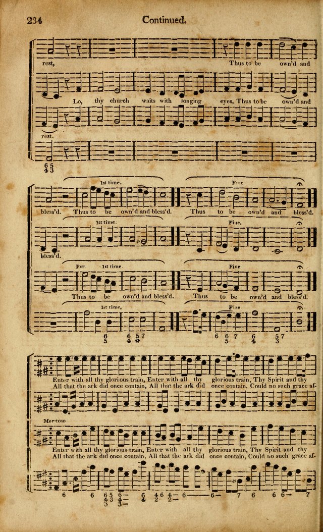 Musica Sacra: or, Springfield and Utica Collections United: consisting of Psalm and hymn tunes, anthems, and chants (2nd revised ed.) page 234