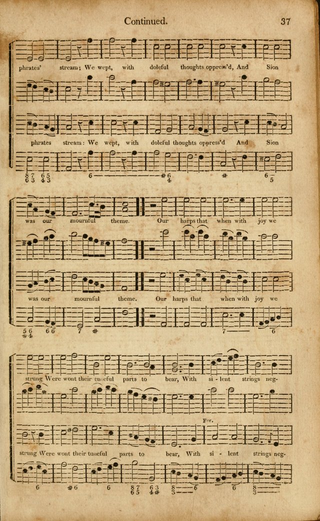 Musica Sacra: or, Springfield and Utica Collections United: consisting of Psalm and hymn tunes, anthems, and chants (2nd revised ed.) page 37