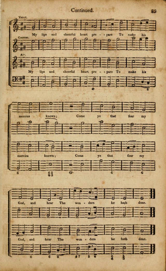 Musica Sacra: or, Springfield and Utica Collections United: consisting of Psalm and hymn tunes, anthems, and chants (2nd revised ed.) page 83