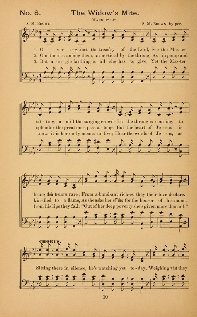 The Missionary Triumph: being a collection of Songs suitable for all kinds of Missionary Serves page 10