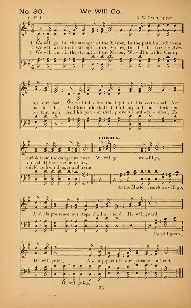 The Missionary Triumph: being a collection of Songs suitable for all kinds of Missionary Serves page 32
