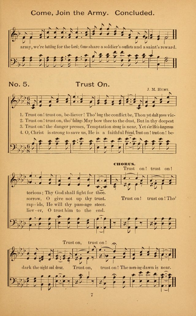 The Missionary Triumph: being a collection of Songs suitable for all kinds of Missionary Serves page 7