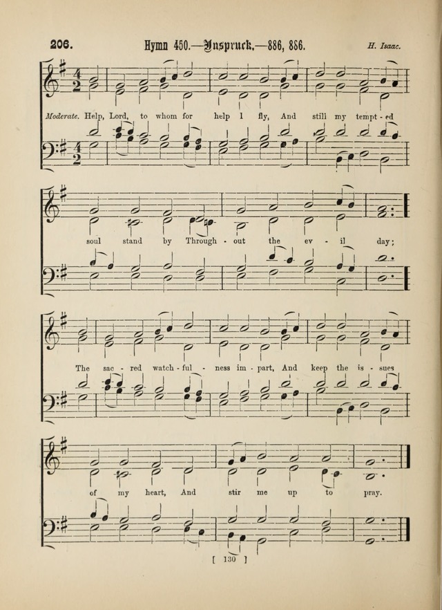 Methodist Tune Book: a collection of tunes adapted to the Methodist Hymn book page 130