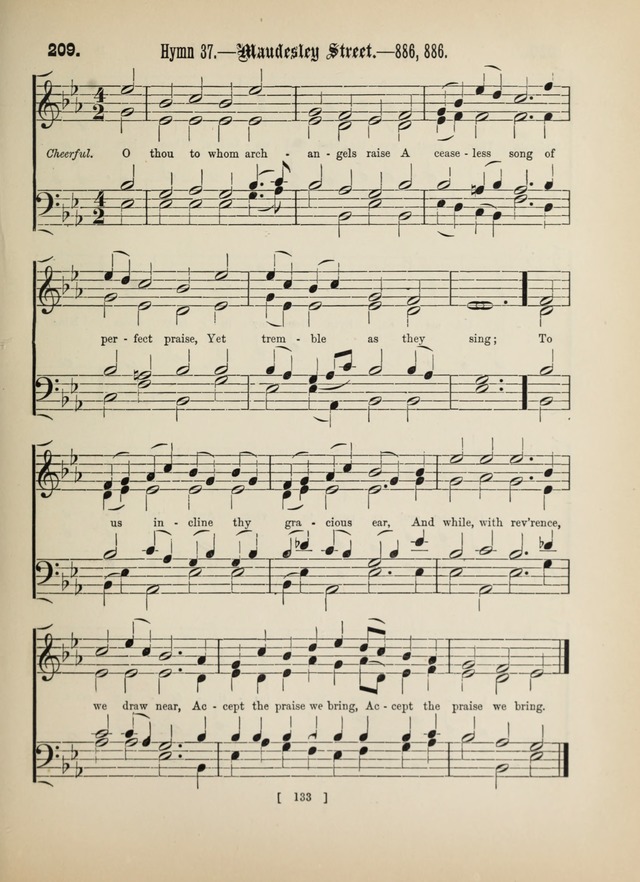 Methodist Tune Book: a collection of tunes adapted to the Methodist Hymn book page 133