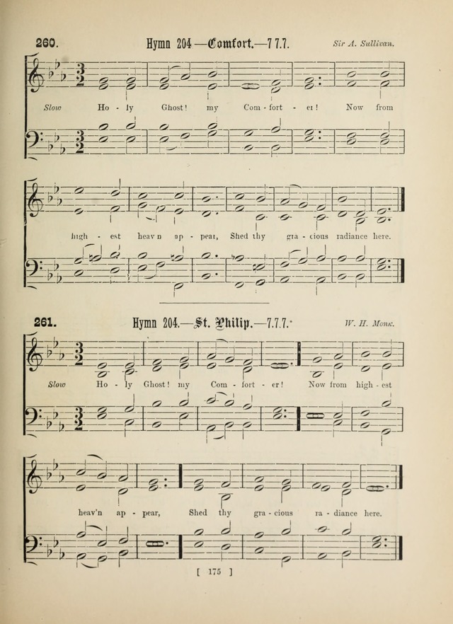 Methodist Tune Book: a collection of tunes adapted to the Methodist Hymn book page 175