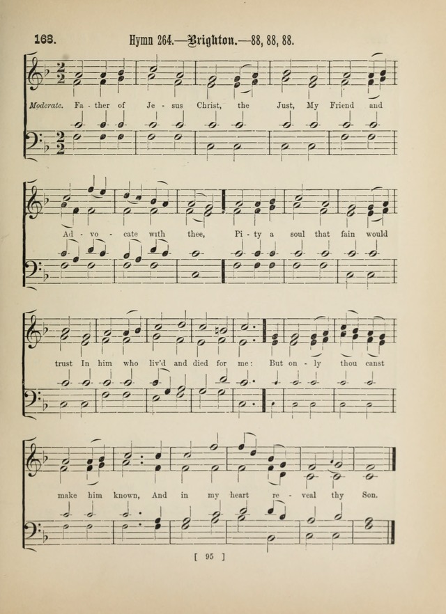 Methodist Tune Book: a collection of tunes adapted to the Methodist Hymn book page 95