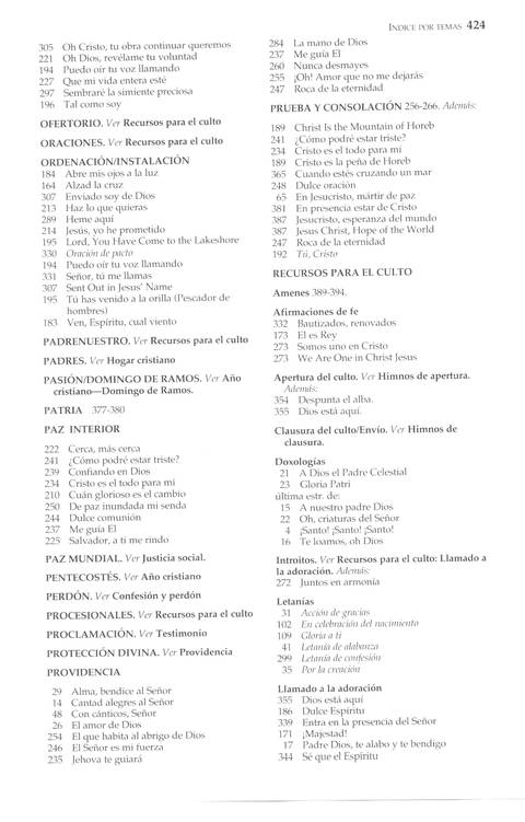 Mil Voces para Celebrar: Himnario Metodista page 613