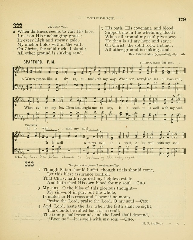 Many Voices; or, Carmina Sanctorum, Evangelistic Edition with Tunes page 166