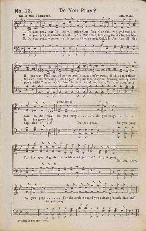 Music that Wins: a collection of sacred song both new and old page 13
