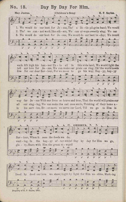 Music that Wins: a collection of sacred song both new and old page 18